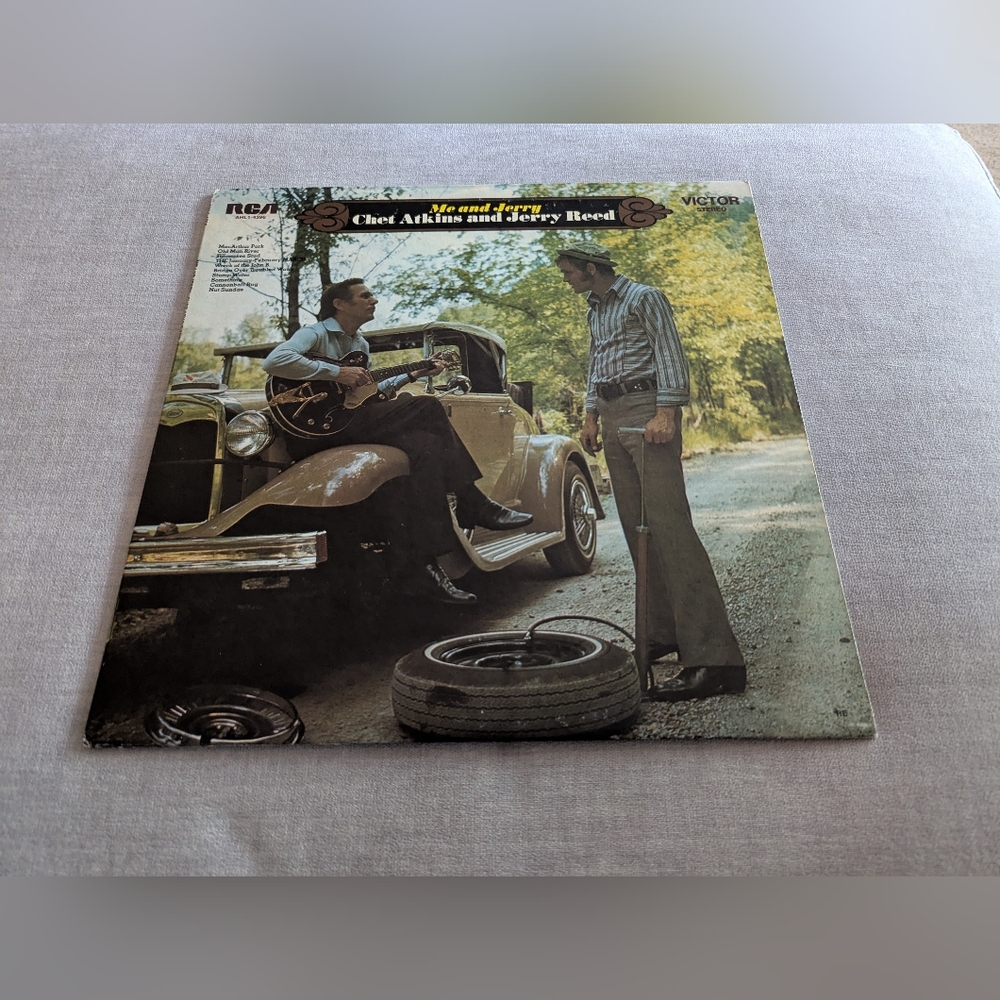 Me And Jerry Chet Atkins And Jerry Reed LP Vinyl Record